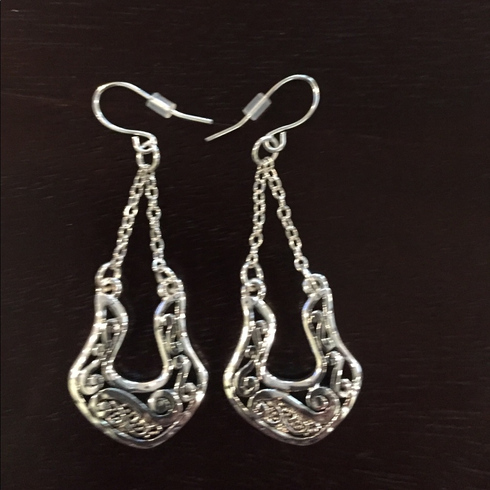 filigree drop earrings - Palm Beach Collection